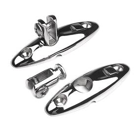 Vakocean 680580892761 Bimini Top Swivel Hinge Deck Side Mount Quick Release 316 Stainless Steel Pair