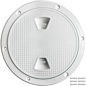 Veithi 709226860602 6 Inch Circular Non Slip Inspection Hatch -boat Deck Plate With Deta