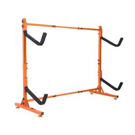 Vevor 197988812197 Freestanding Kayak Storage Rack Stand For 2 Canoe Paddleboard Padded Arms