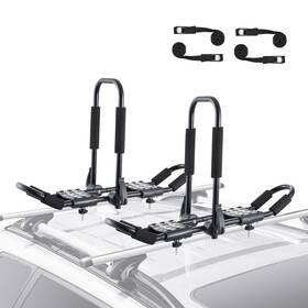 Vevor 197988859314 Kayak Roof Rack 1 Pair J-bar Folding Soft With 4 Pcs Tie Down