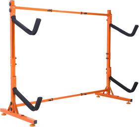 Vevor 313053829802 Freestanding Kayak Storage Rack Stand For 2 Or 4 Canoe Paddle