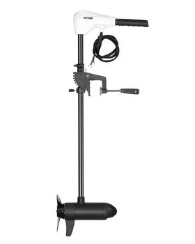 Lan255 Vevor 86lb 24v Thrust Electric Trolling Motor Saltwater Boat Engine