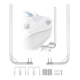 Xsj23-f03 Vevor Boat Trailer Guide 48 Adjustable Design Inch Silver White