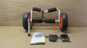 Y02013b Vevor Heavy Duty Kayak Cart 250lbs Load Capacity Foldable Canoe Trolley