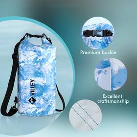 133098 Villey 5l Dry Bags Waterproof Roll Top Sack Keeps Gear Lightweight Sacks