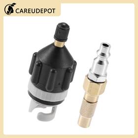 Vocoste 641832407195 Paddle Board Valve Adapter With America Type Push Inflatable Nozzle Item Of 1 Set