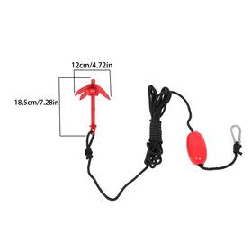 Wg3931368 Wansgo For Pwc Canoe Jet Ski Marine Kayak Folding Anchor Kit 26.2 Ft Rope Buoy 2 Wg3931368 Wansgo For Pwc Canoe Jet Ski Marine Kayak Folding Anchor Kit 26.2 Ft Rope Buoy 2