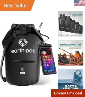 Waterproof Dry Bag 850039653797 With Zippered Pocket - Backpack Keeps G