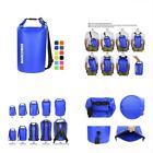 5l-10l-20l-30l-40l Wdb10ldblu Floating Waterproof Dry Bag Backpack Roll Top Sack Pack For