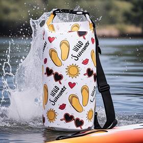 Wegrasy 027685706218 Dry Bag Waterproof 10l Roll Top Backpack Floating For Kayaking Boat Inch