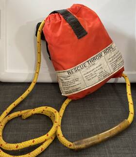 Ath1004-w West Marine Rescue Throw Rope 70 Meets Orc Specifications