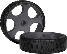 8070173 Wilderness Systems 12 Inch No-flat Wheels Pair - For Heavy Duty Kayak Cart Black