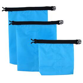 38182945ddhkaow2 Winomo 3pcs 1.5l 2.5l 3.5l Outdoor Waterproof Bag Pouch Storage Kayaking Rafting