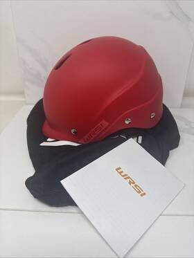 5356 Wrsi Current Helmet S/m Small/medium Salsa Red Water Sports New