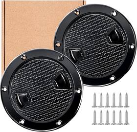 Xinkun 726084187474 Smartmarine Boat Hatch Black 4 Inch 6 8 Round Non Slip Inspection With Detachab