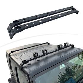 A-010 Xookun Steel Maximum Load 300 Lbs Roof Rack Bars Kayak Cargo Carriers Crossbar