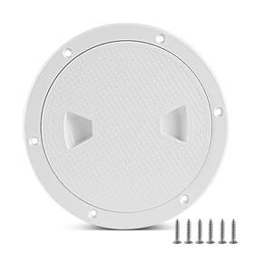 Ym1-004-01 Xztrdi Boat-ready White Round Non-slip Inspection Hatches - Sizes 4 Inch Ym1-004-01 Xztrdi Boat-ready White Round Non-slip Inspection Hatches - Sizes 4 Inch