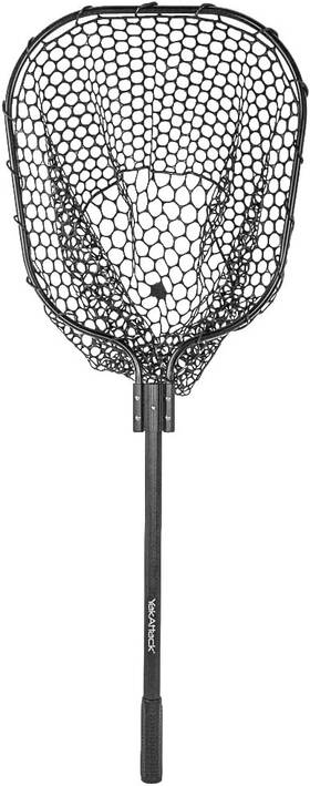 Nat-1001 Yak Attack Yakattack 16 Inch X19 Landing Net With 24 Telescoping Handle And Rubber Netting