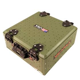 Sso-1015-og Yak Attack Yakattack Shortstak Solo Crate With Lid 13 Inch X13 Low-profile Olive Green