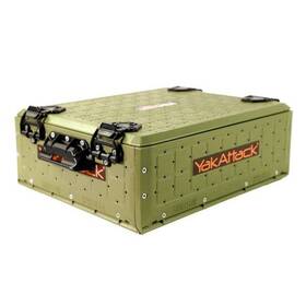 Sso-1016-og Yak Attack Yakattack Shortstak Solo Crate With Lid 13 Inch X16 Low-profile Olive Green