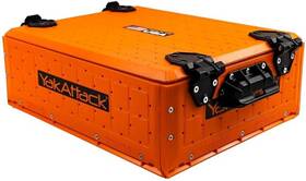 Sso-1016-or Yak Attack Yakattack Shortstak Solo Storage Box Low-profile Crate With Lid 13 Inch X16 Org