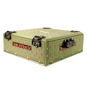 Sso-1017-og Yak Attack Yakattack Shortstak Solo Crate With Lid 16 Inch X16 Low-profile Olive Green