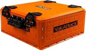 Sso-1017-or Yak Attack Yakattack Shortstak Solo Storage Box Low-profile Crate With Lid 16 Inch X16 Or