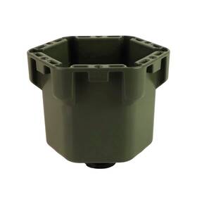 Sso-1020-rg Yak Attack Yakattack Cup Holder Pro Riggable Kayak Fishing Beverage Caddy Ranger Grn
