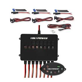 Yp-rp8r Yak-power K1 Complete Bluetooth Enabled Wireless Switching System For Kayaks