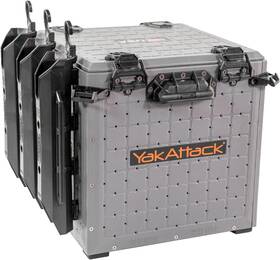 Yakattack 313031320321 Blackpak Pro Kayak Fishing Crate - Includes 3 Attachable Rod H Yakattack 313031320321 Blackpak Pro Kayak Fishing Crate - Includes 3 Attachable Rod H