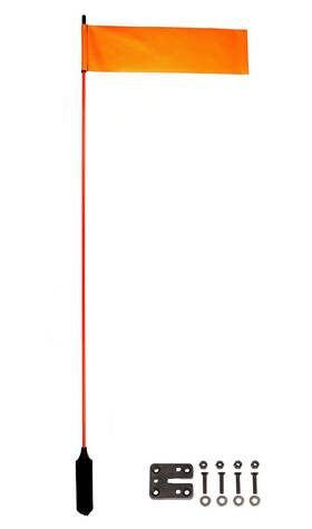 B071x4pkqz Yakattack Visiflag With Mightymount 52 Inch Safety Flag For Kayak Visibility Inc