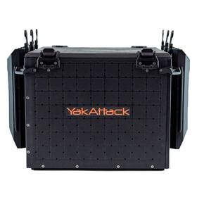 B09tmgswch Yakattack Blackpak Pro 16x16 Kayak Fishing Crate With 6 Rod Holders - Black