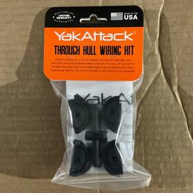Ems1001 Yakattack Through Hull Wiring Kit Black Ems 1001