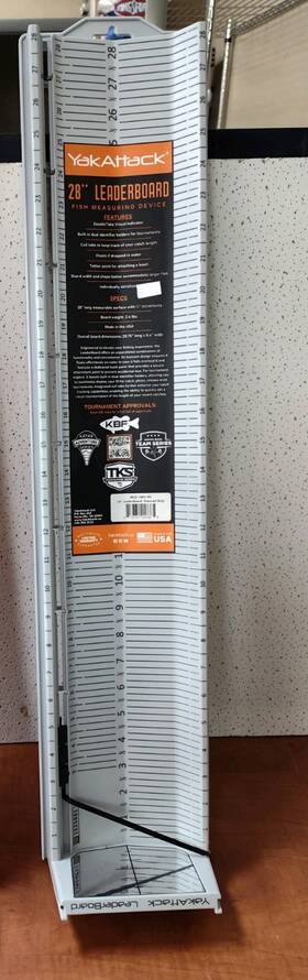 Mcd-1001-oc Yakattack Mcd-1007-oc Leaderboard - 28 Inch Fish Measuring Board