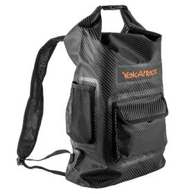 Sba-1005 Yakattack 20l Dry Bag Waterproof Backpack - Black Roll Top Backp