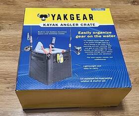 08-4212-11 Yakgear Kayak Angler Crate Kit Starter For Kayaks Canoes And Paddleboards Nib