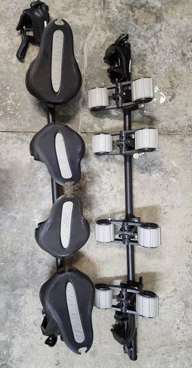 8004083 Yakima #8004082 #8004083 Kayak Rack With Hurley Rollers For Easy Loading