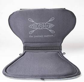 Yakpads 852401001250 Low Back Cushioned Seat Pad For Kayaks Portable Outdoor Watersports Cushion