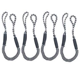 Dockline470cm-bw4ea Yaxshimu Bungee Dock Lines For Boat Shock Absorb Tie Mooring Rope Accessorie