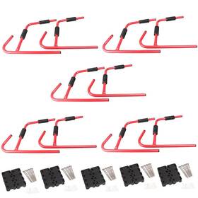 Yfoutlet 310000104029 Folding Hanger Wall Mount Kayak Rack Storage Surfboard Canoe 5 Stes