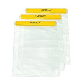 Wpc-006-cl03 Yumqua Waterproof Bags Large Size 3 Pack Clear Watertight Pouch Holder For Document