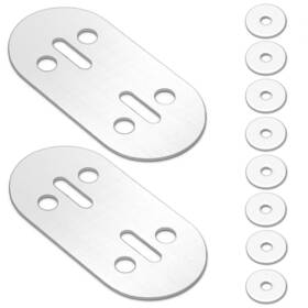 Yusove 712288556758 Boat Cleat Backing Platestainless Steel Backplanemarine Dock Backplanef