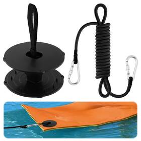 Yyndelicate A02003 Floating Mat Anchor Kit With 10ft Bungee Cord And Grommet - Portable Secure Tet