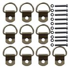 Yyst 10 Pcs Nickel Steel Kayak D Ring Tie Down Loop Safety Deck Fitting With Screws A 610396183807 Yyst 10 Pcs Nickel Steel Kayak D Ring Tie Down Loop Safety Deck Fitting With Screws A 610396183807