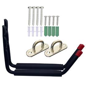Zipseven 731946827375 Kayak Storage Rack Wall Mount Hooks Canoe 2 Racks Ceiling