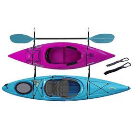 Zujara 060607750017 Double Kayak Storage Straps System Comes With 2 Carabiner Paddle Clips - Doub Zujara 060607750017 Double Kayak Storage Straps System Comes With 2 Carabiner Paddle Clips - Doub