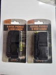 (2) Field & Stream Kayak Paddle And Rod Leash. Fixed Price $8.50.