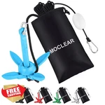 Moclear Kayak Anchor Kit 1.5LB Folding Grapnel Small Boat. Fixed Price $34.99.