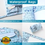 Ilzar 3PCS Waterproof Wet Dry Bags For Diaper Swimsuit Travel. Fixed Price $20.00.