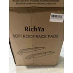 Richya Soft Roof Rack Pads 2PC Universal Car 32'' Black Suv. Fixed Price $34.99.